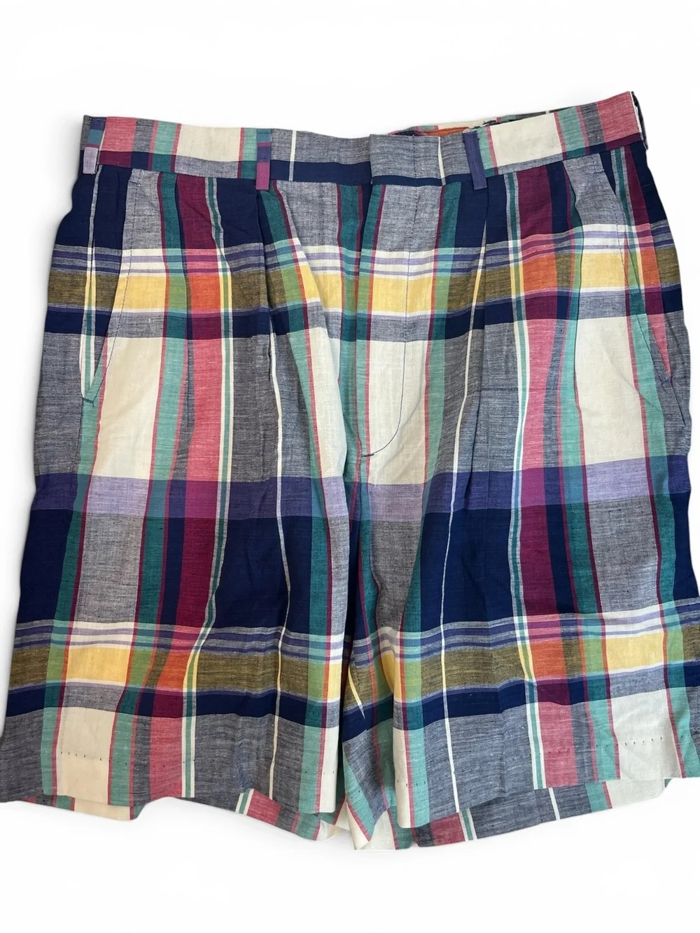 Polo Ralph Lauren Vintage Pebble Beach Plaid Shorts Men 34
